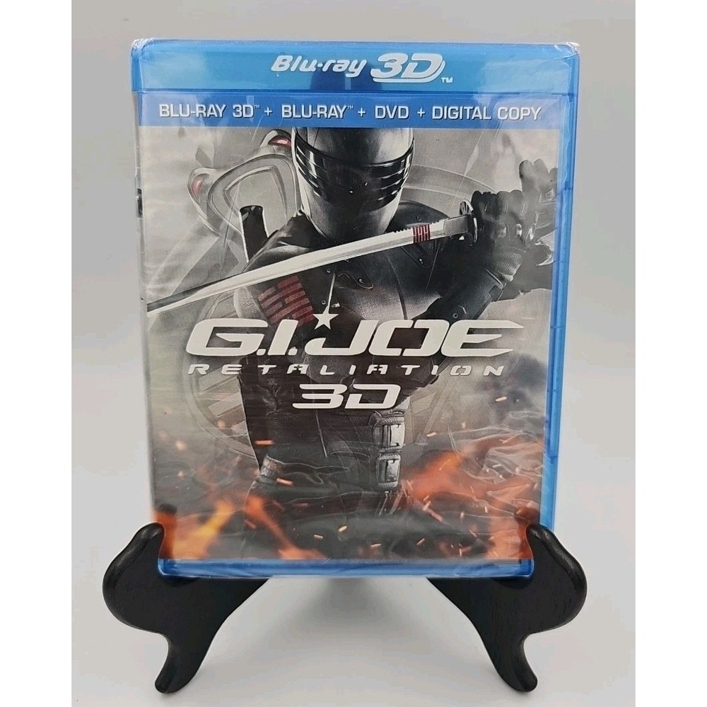G.I. Joe Retaliation 3D Blu-ray + DVD B. Willis, Dwayne Johnson, Channing Tatum‎